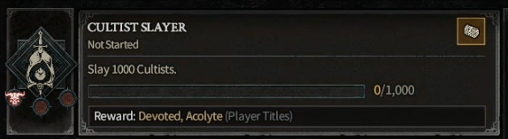 Cultist Slayer