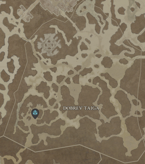 Diablo 4 Dobrev Taiga Waypoint