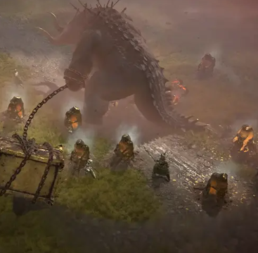 Diablo 4 Exploding lava rocks