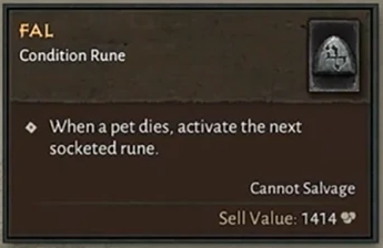 Diablo 4 Fal Rune