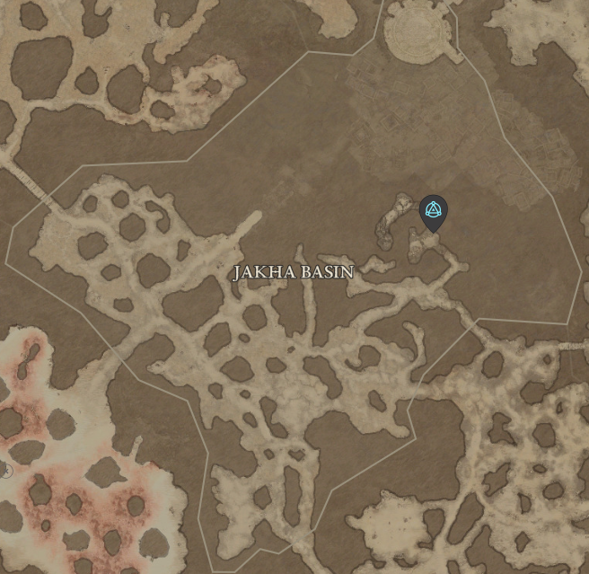 Diablo 4 Jakha Basin Waypoints