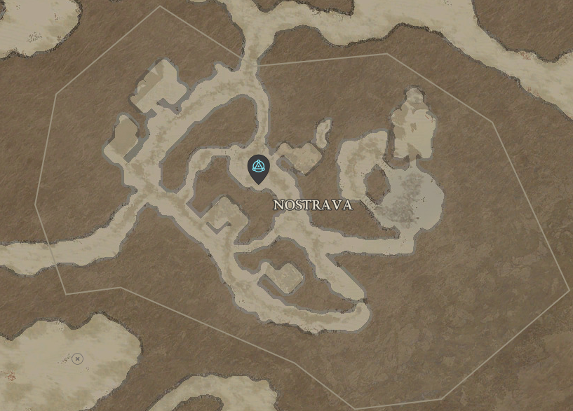 Diablo 4 Nostrava Waypoint