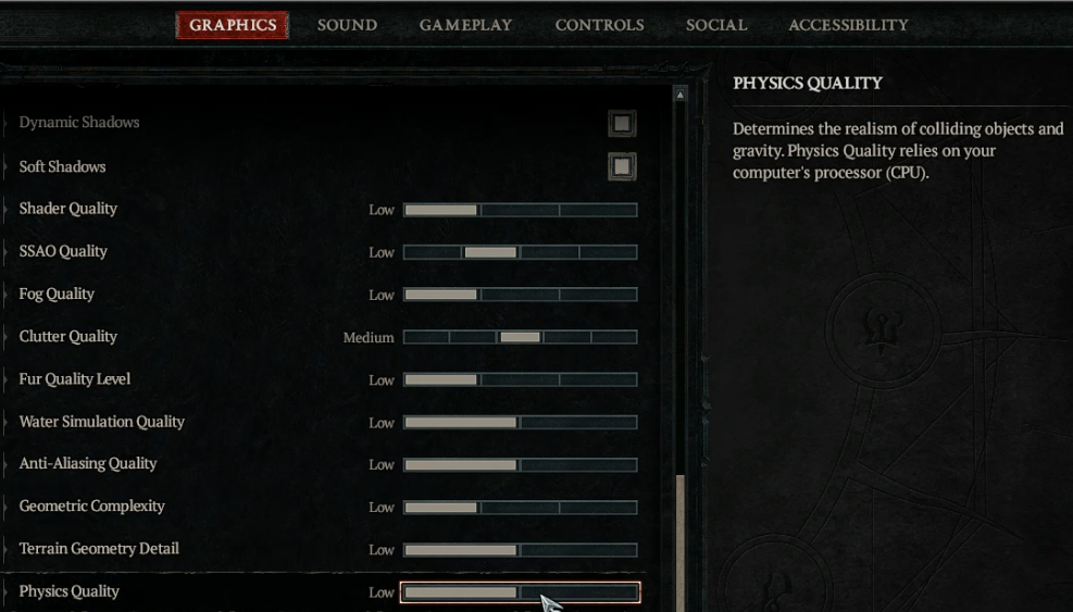Diablo 4 Physics Quality