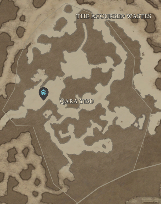Diablo 4 Qara Yisu Waypoints