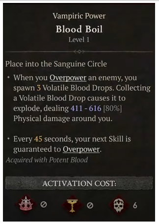 Blood Boil - Diablo 4