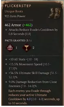 Flickerstep - Diablo 4