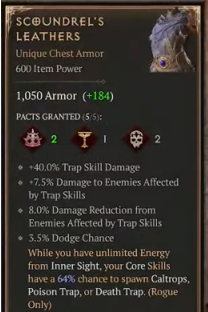 Scoundrel’s Leathers - Diablo 4