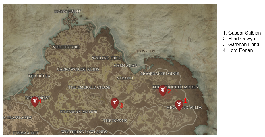 Scosglen Rare Elites - Diablo 4