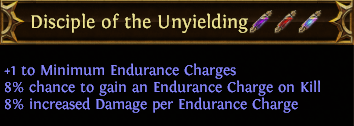 Disciple of the Unyielding PoE