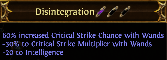Disintegration PoE