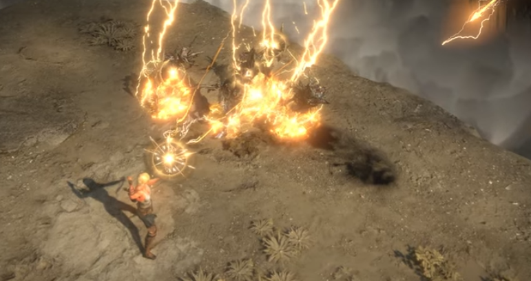 Divine Lightning Arrow Effect PoE