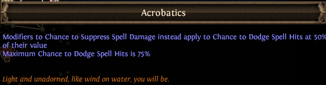 Dodge Keystone: Acrobatics