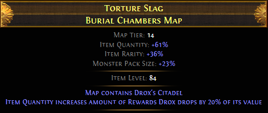 Drox, The Warlord map PoE