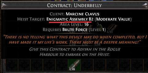 Enigmatic Assembly B2 Contract