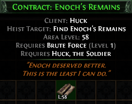 Contract: Enoch's Remains