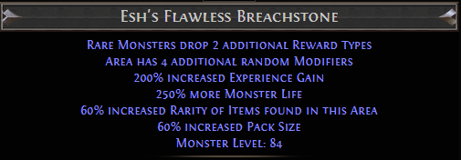 Esh's Flawless Breachstone PoE
