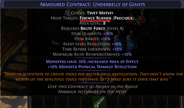 Essence Burner Contract