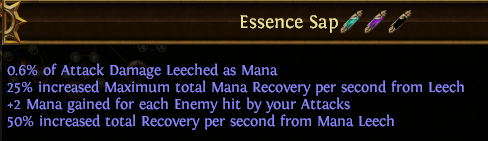 Essence Sap PoE