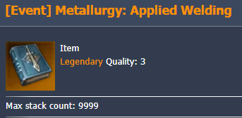 Lost Ark [Event] Metallurgy: Applied Welding