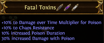 Fatal Toxins PoE