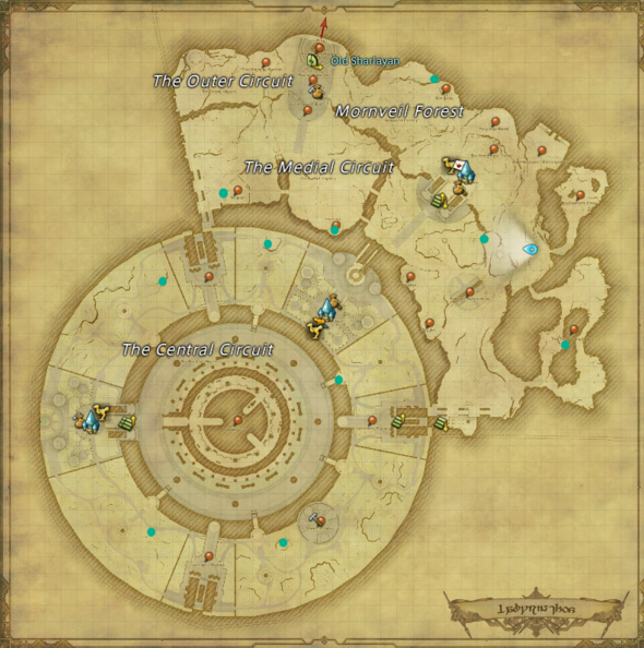 FFXIV Aether Currents Labyrinthos