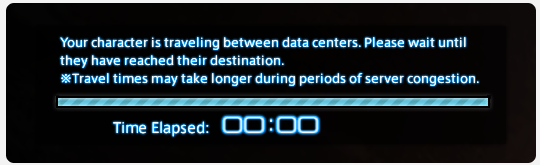 FFXIV Data Center Travel Not Working?