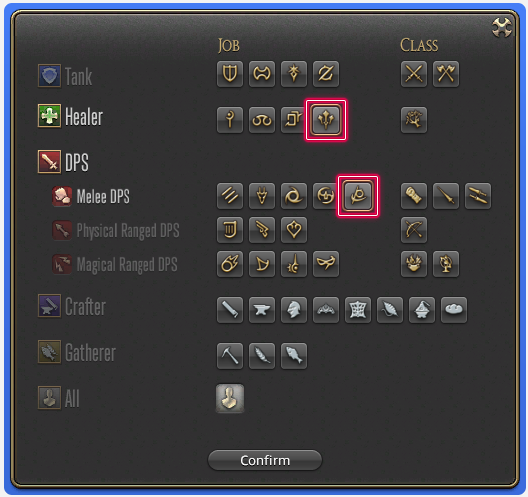 FFXIV Player Search Menu Endwalker