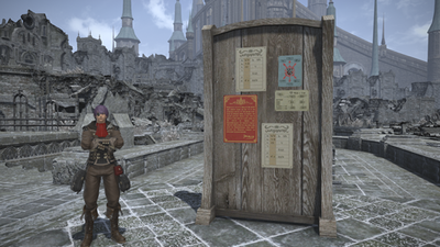 FFXIV skybuilders' board