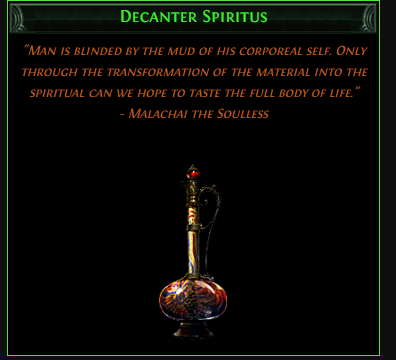 Find Decanter Spiritus