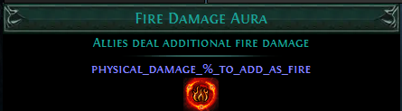 Fire Damage Aura