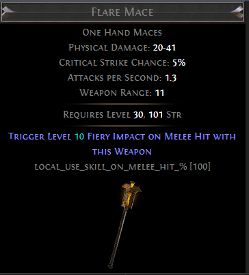 Flare Mace