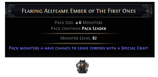 PoE Flaring Allflame Ember of The First Ones