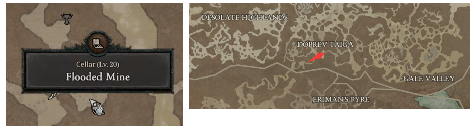 Diablo 4 The Flooded Mine