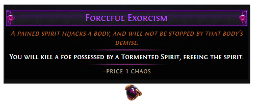 Forceful Exorcism