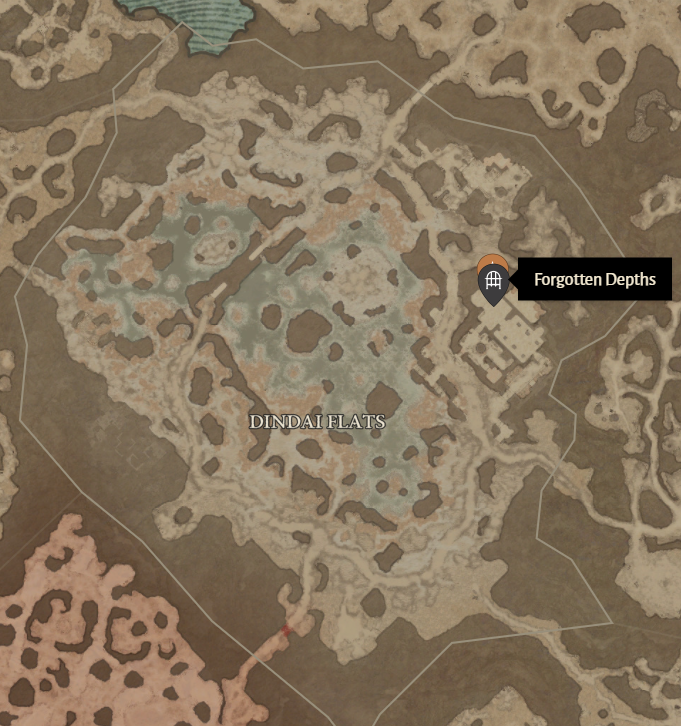 Forgotten Depths Diablo 4 Location