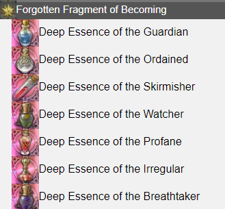 Forgotten Fragment of Becoming FFXIV