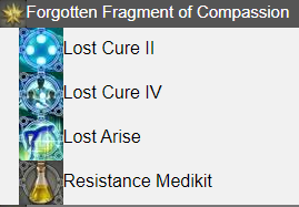 Forgotten Fragment of Compassion FFXIV