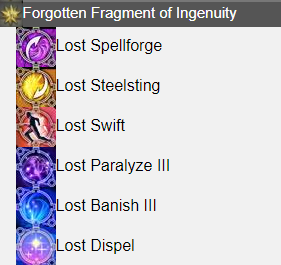 Forgotten Fragment of Ingenuity FFXIV