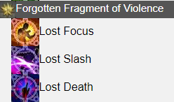 Forgotten Fragment of Violence FFXIV