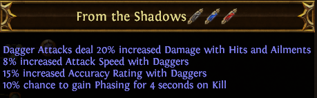 From the Shadows PoE
