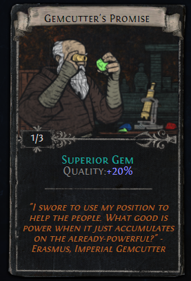 Gemcutter's Promise