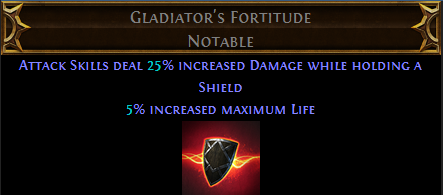 Gladiator's Fortitude PoE