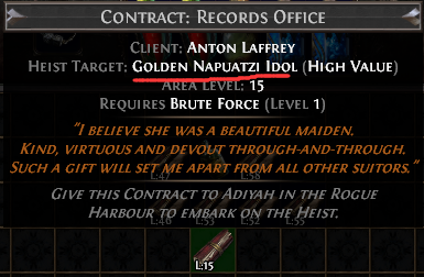 Golden Napuatzi Idol Contract