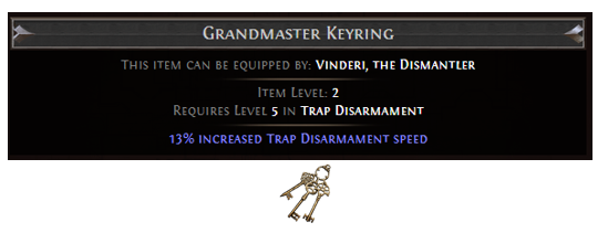 Grandmaster Keyring