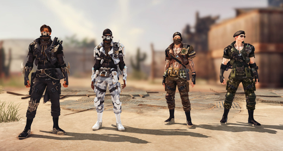 Gunner Adventurer Cosmetics