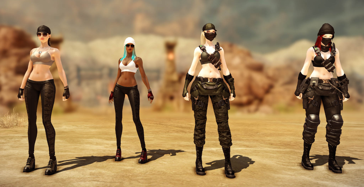 Gunner Adventurer Cosmetics