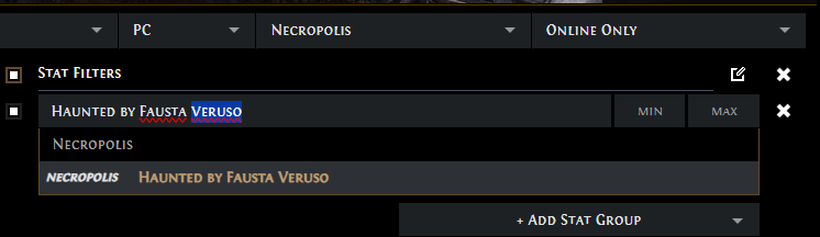 PoE Get Haunted by Fausta Veruso