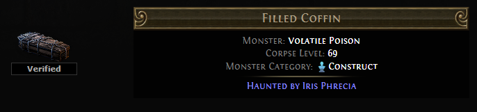 PoE Haunted by Iris Phrecia