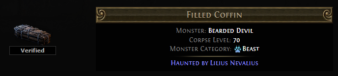 PoE Haunted by Lilius Nevalius