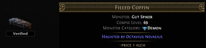 PoE Haunted by Octavius Nevalius